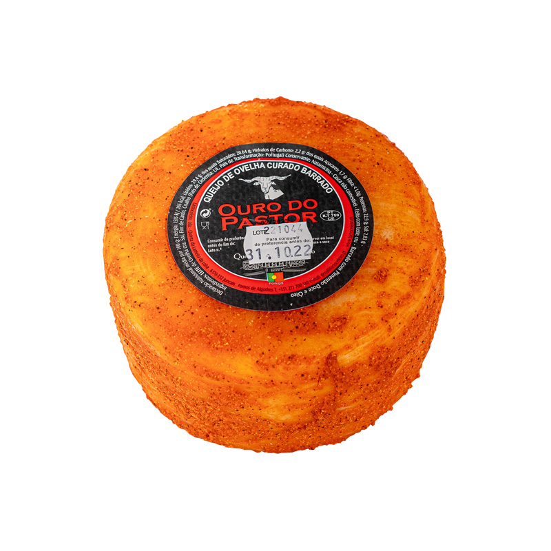 Queijo Ovelha Curado Pimentado Grande Ouro Pastor Queijo Ovelha Curado Pimentado Grande Ouro Pastor